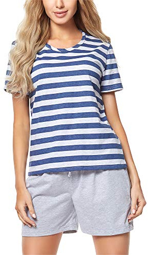 Merry Style Damen Schlafanzug Ms10-177 Pyjamaset