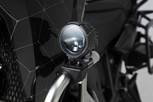 SW-Motech EVO Nebelscheinwerfer-Kit Universal - Schwarz. Mit Sturzbügelklemmen für Scheinwerfer.