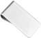 SILBERKANNE Geldscheinklammer glatt 5,5 x 2,5 cm aus Premium Silber Plated edel versilbert in Top Verarbeitung