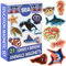 Magdum 21 Meerestiere Magnete Kinder für magnettafel - Magnet spielzeug kinder - Kinder Magnete -Kühlschrankmagnete Kinder - Kühlschrank Magnete set Kinder -Spielzeug ab 3 jahre -Lernspiele ab 3 jahre