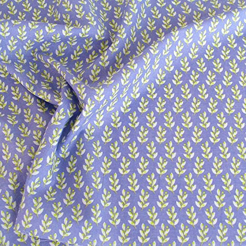 TOLKO 50cm Baumwollstoff Meterware weiche kochfeste Baumwoll-Popeline für Kleid Bluse Kostüm | Gardinenstoff Vorhangstoff Bezugsstoff Dekostoff Baumwolle Baumwollstoffe zum Nähen Dekorieren (Lila)
