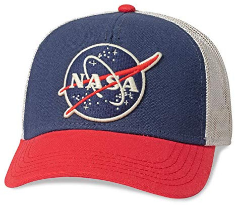 American Needle Valin NASA Cap SMU500B-NASA, Mens Cap with a Visor, Navy, One Size EU