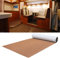 Eva-Teak-Deckauflage Teak Bodenbelag 2400x900x6mm Deluxe Marine Anti-Rutsch Bodenbelag für Boote Selbstklebend Eva Schaum Bootsdecks Wasserfester Bodenmatte für Boat und Yacht, Ship