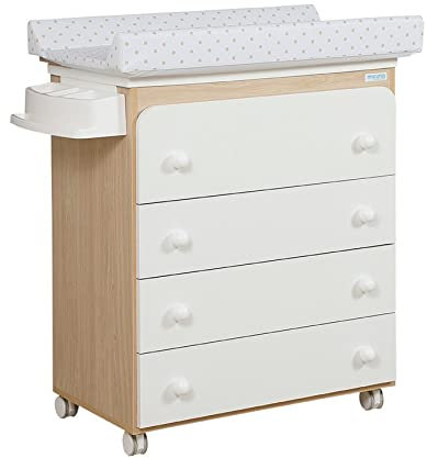 Bañera cambiador Micuna B-1940 waterwood blanco