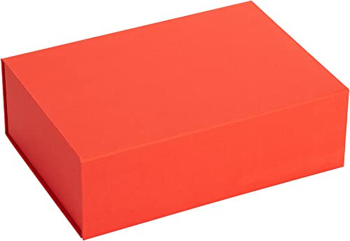 ADEL DREAM Faltende Geschenkbox für Kleidung (1 Stück, Groß Rot)