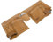 Sealey Ceinture à outils en cuir à double pochette STBL01