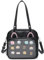 CHERRY SAUCE Ita Mehrzweck-Rucksack, Umhängetasche, Messenger- und Schultertasche zur Präsentation von Anime-Artikeln, Schwarz, Stabil