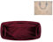 DGAZ Handtaschen Organizer Einsatz für OnTheGo PM/MM/GM Tasche, Seide Tasche in Tasche Organizer, Luxus-Handtaschen & Tote Innentaschen (Rouge h, MM)