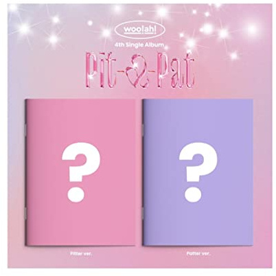 woo!ah! - 4th Single Album [Pit-a-Pat] CD+Folded Poster (Pitter ver, + 1 Folded Poster)