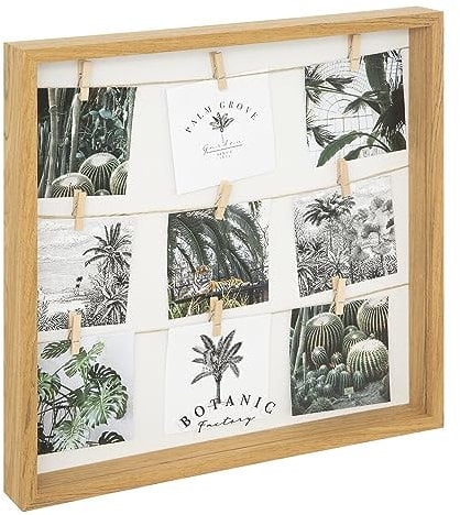 Atmosphera - Fotohalter Bota Holz - 40x40 cm - Braun