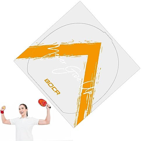 Dirfuny Tischtennis-Klebefolie - Tischtenniszubehör Klebefolie Blätter | Staubdichte, antistatische, transparente klebrige Gummi-Schutzfolie für Tischtennisschläger