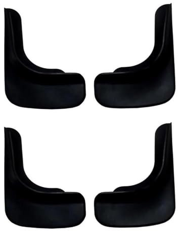 AOOSIR Paraspruzzi per Fiat per Doblo D2 Parafanghi per Auto 4 Pezzi 2006-2010 Paraspruzzi in Plastica Flessibile Parafango A + Accessorio Automobilistico di qualità Parafango Auto (Colore : B)