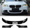 LiuROSE Auto Frontspoiler für BMW 5 Series F10 F11 M Sport 2011-2017,Auto Frontstoßflosse Spoiler Canards Lippe Vorne Unten Stoßstangen Protector,B-Glossy Black