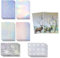 Blatt Holografische Klares Vinyl Holografische, Holographische Aufkleber Papier, 30 Blatt 6 Styles A4 (210x297mm), Holografische Klares Vinyl Holografische Aufkleber Papier selbstklebend für DIY Craft