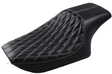Motorbike Seat Saddle Pillion Motorcycle Leather Two Up Driver Front Rear Passenger Seat For H&arley Sportster XL Iron 883 1200 48 Forty-eight 2004-2016