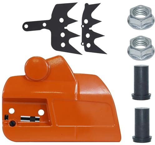 LAVAS Chainsaw Clutch Cover with Brake for Husqvarna 455 455E 460 Rancher 461 Chainsaw 455 Clutch Cover Replacement Parts 5372863-01