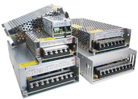 WCELVOMFM AC DC Power Supply 12V 1A 2A 3A 5A 10A 15A 20A 30A Fonte 500W 12V 220V Transformer LED Power Supply 12V 12 V Volt SMP(12V 30A 360W)