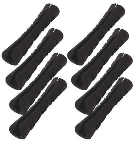 Haiki 8Pcs Rubber Cord Saver Cable Wire Protector Flexible Bike Cable Housing Protections Charging Cable Saver Protectors Set