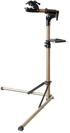 ThinkRider Fahrrad Montageständer Aluminium Fahrrad Reparaturstände | bis 30kg Traglast,360° drehbarer Montagekopf, für E‑Bike, Mountainbike & Rennrad,klappbarer