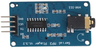 Cryfokt Hochkompatibles MP3-Player-Modul, Musikplatine mit UART Serial Port Control für Leonardo und Due