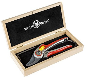MTD WOLF-Garten - Zweischneidige Gartenschere RR 5000 in attraktiver Holz-Box