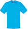 Fruit of the Loom Men's Valueweight Short Sleeve T-Shirt, Azure, Large