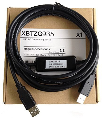 ele ELEOPTION USB-PC-Datenübertragungs-PLC-Kabel XBTZG935 für Schneider XBTGT5000 / 6000/7000