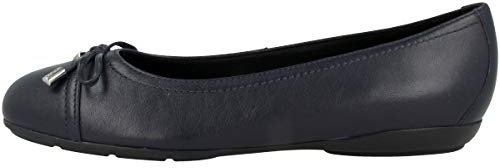 Geox Womens D Annytah Ballerina, Navy, 5 UK