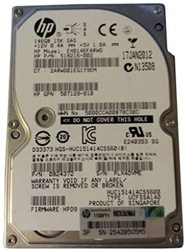 HP 146 Go 15 000 SAS Disque dur