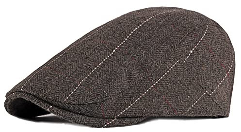 Herren Schiebermütze Baumwolle Barett Cap Schirmmütze Flatcap Baskenmütze Newsboy Cap Entenschnabel Driving Cabbie Jagd Kappen