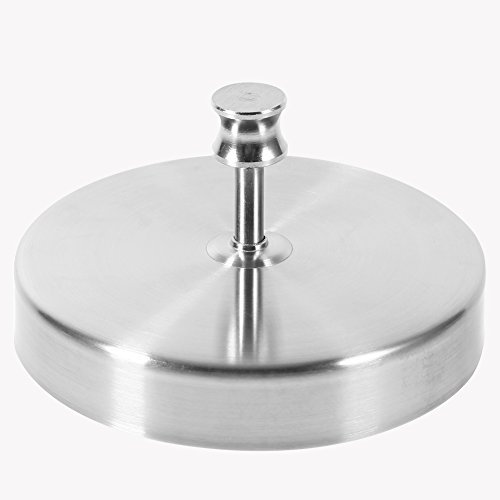 Edelstahl Burgerpresse Hamburger Patty Maker, Antihaft-Pastetchenform, Burgerpresse Pastetchenform, Rindfleischgrill Fleischform Küchenhelfer Ideal für BBQ & Perfekte Pastetchen.