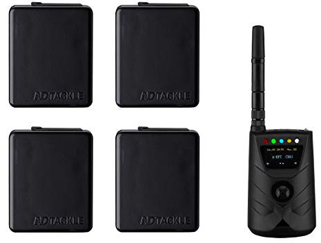 New Direction Tackle Dongle*4 with S9r(Angle Adaptors*4, Battery Cover*4) for Carp Fishing