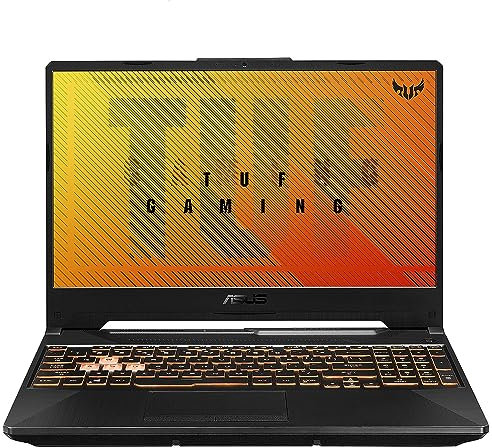 ASUS TUF Gaming A15 Gaming Laptop, 15.6” 144Hz Full HD IPS-Type Display, AMD Ryzen 5 4600H, GeForce GTX 1650, 8GB DDR4, 512GB PCIe SSD, RGB Keyboard, Windows 10 Home, Bonfire Black, FA506IH-AS53