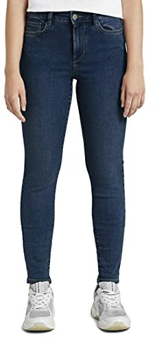 TOM TAILOR Denim Damen Nela Extra Skinny Jeans, 10119 - Used Mid Stone Blue Denim, S/32