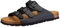 Lico Bioline Lady Damen Pantoletten, schwarz vegan, 41 EU