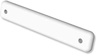INTERDECO Bleistäbchen/Bleistreifen Weiß, 25 g/STK. für Gardinen (8 Stück)