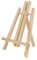 INTIRILIFE Tischstaffelei aus Buchenholz 20 x 28 cm - Klappbarer Bildhalter, Deko Foto-Ständer, Dreibeinige Sitzstaffelei platzsparend, Display Staffelei für Kinder, Stativ zum Zeichnen, Malen