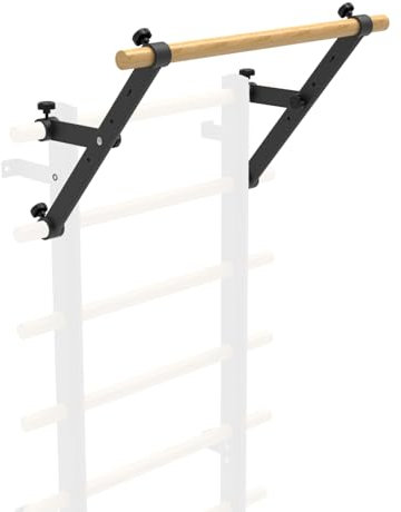 DHT Bracket Essentials - Stall & Pull-Up Dip Bars for Home & Office Calisthenics & Workouts