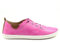 Lunar St Ives Leather Plimsoll for Summer 2022 * 6 UK Fuchsia