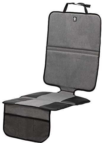 Dooky - Kindersitzunterlage 27 x 5 x 49 cm - Autositz Schutz Kinder & Baby, Unterlage Autositze - Grau