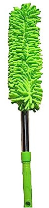 PNJB, Microfibre Noodle Duster Extending Pole Home Office Cleaning Dusting, Essentials Retractable For Long-Reach, Washable Dusting Brush, Duster For Multipurpose Cleaning Use (1pcs)