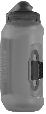 FIDLOCK Twist Ersatzflasche 750ml | Alle Flaschenalter | Ersatzflasche für magnetisches mechanisches Flaschenbefestigungssystem | spülmaschinenfest | Smoke