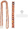 HOBBIESAY 120cm Chaîne de Cou pour Téléphone Portable Longue Lanière de Téléphone en Acrylique Cordon Telephone Portable Sangle Universelle pour Chaîne de Téléphone Portable avec Patchs d'attache