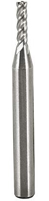 HSS-Fräser 7×2×2 HSS CNC 4-Flöten-Schaftfräser Fräsmaschine Fräser 1 4 Zoll 1 8 Zoll