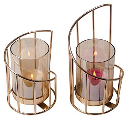 Teelichthalter, Kerzenständer, Kerzenständer, Wachs-Sets, Kerzenhalter, Goldgeometri, Kerzenständer, Kerze, Laterne, Hochzeit, Tafelaufsatz, Tisch für Zuhause, Tischparty, Dekoration, 1 Set Beauty