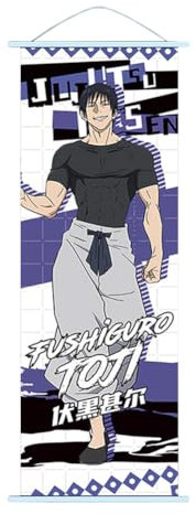 Jilijia Anime Scroll Gemälde Fushiguro Toji/Okkotsu Yūta/Geto Suguru/Ryomen Sukuna Bild Hängen Poster Tapestry Home Decoration