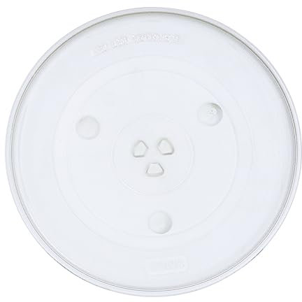 Zerodeko Glasteller Für Mikrowelle -drehteller Ersatzplatte Kompatibel Mit Vielen Modellen Bruchsicher Und Einfach Zu Reinigen Durchmesser