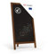 ALLboards Chevalet stop-trottoir avec une surface à craie – 78×44 cm – support publicitaire