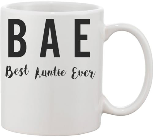 Functon+ BAE Best Auntie Ever Mug en céramique Blanc