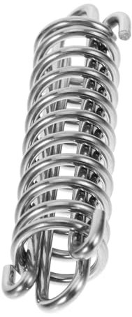 MUSISALY Federleine Mit Stoßdämpferfeder Aus Edelstahl 304 Zugfeder Für Große Hunde Bis 41kg Outdoor Hundeleinenfeder Mit Fester Schnalle Vielseitig Für Hundehalsband Und Camping